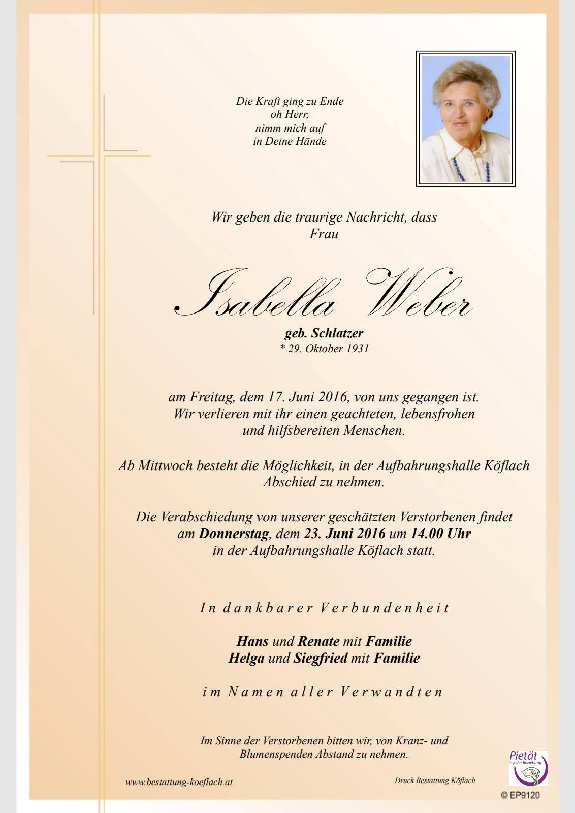 Parte: erste Seite