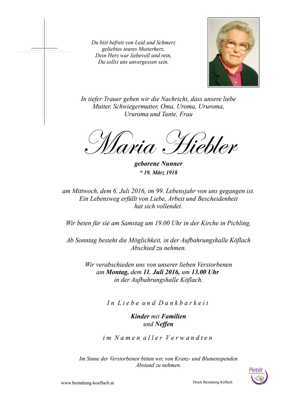 Parte: erste Seite