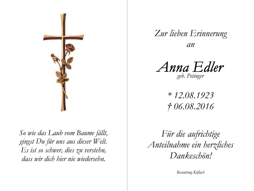 Parte: erste Seite