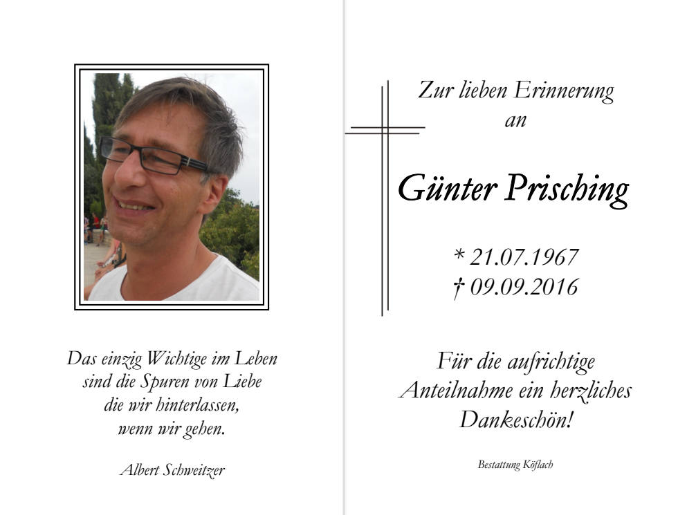 Parte: erste Seite