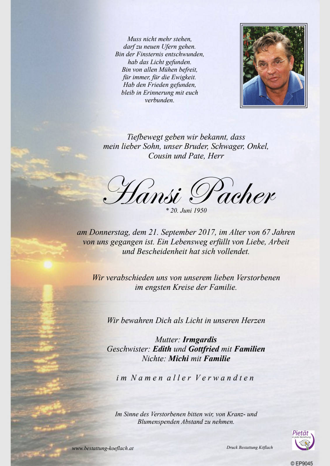 Parte: erste Seite