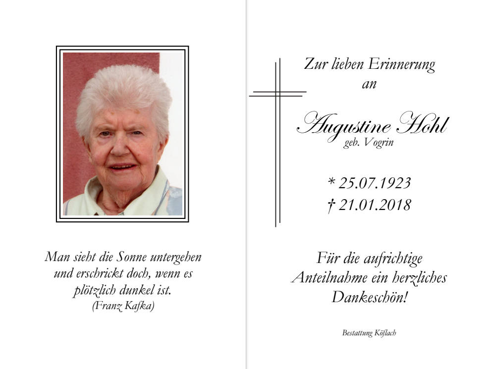 Parte: erste Seite