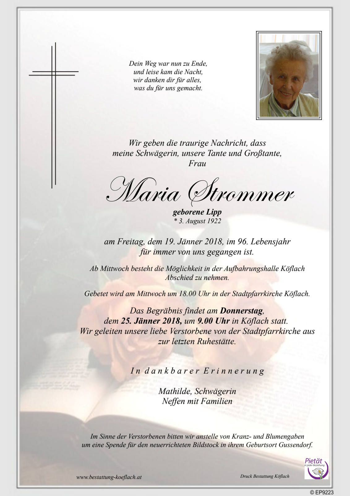 Parte: erste Seite