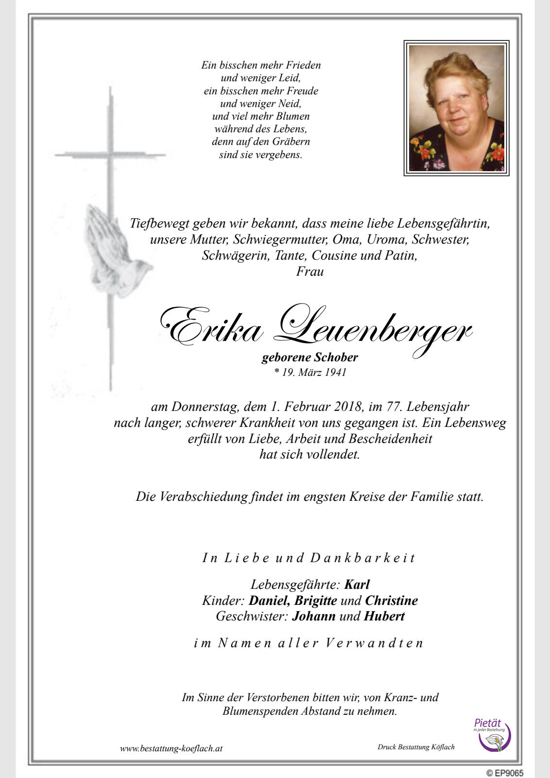 Parte: erste Seite