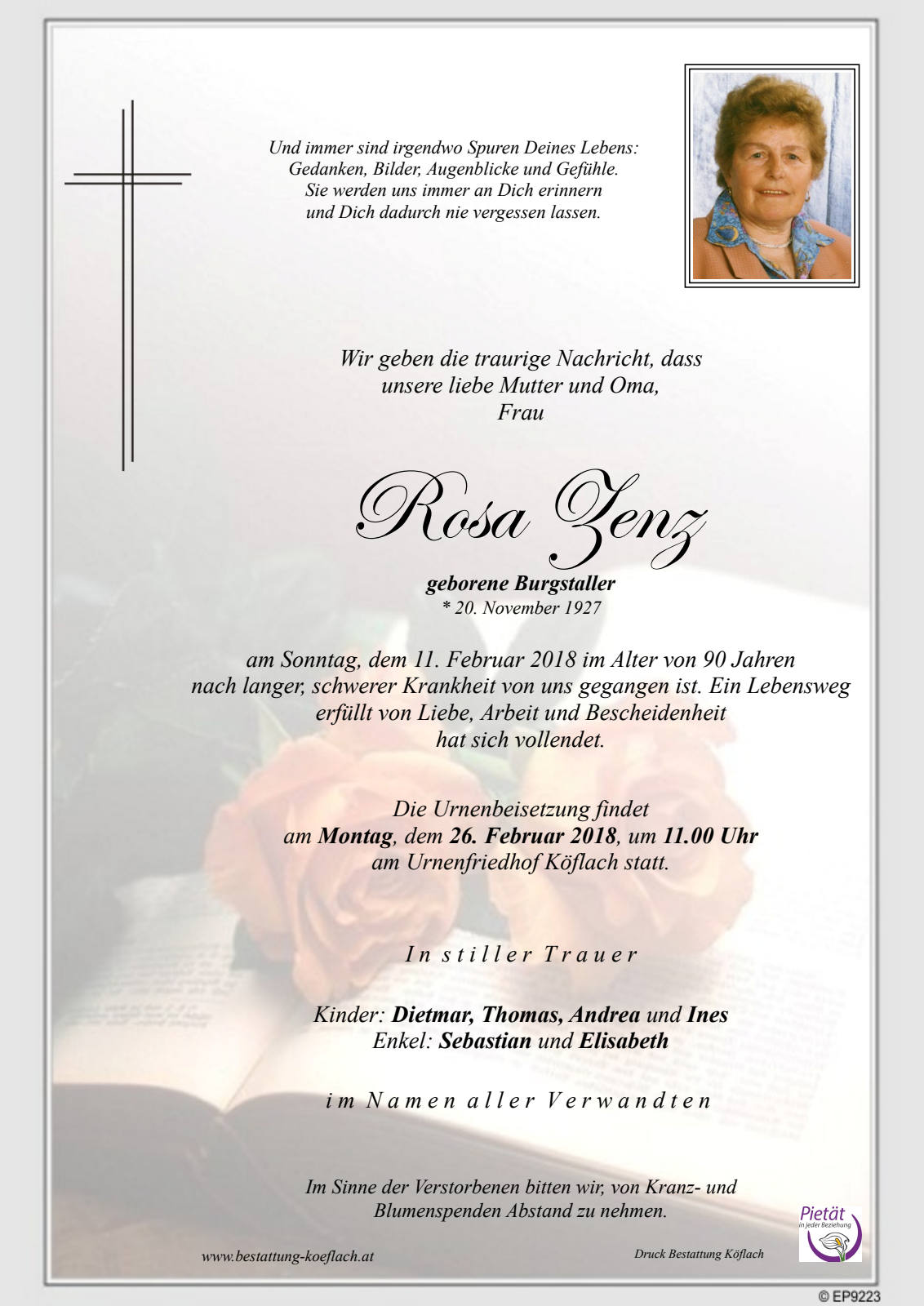 Parte: erste Seite