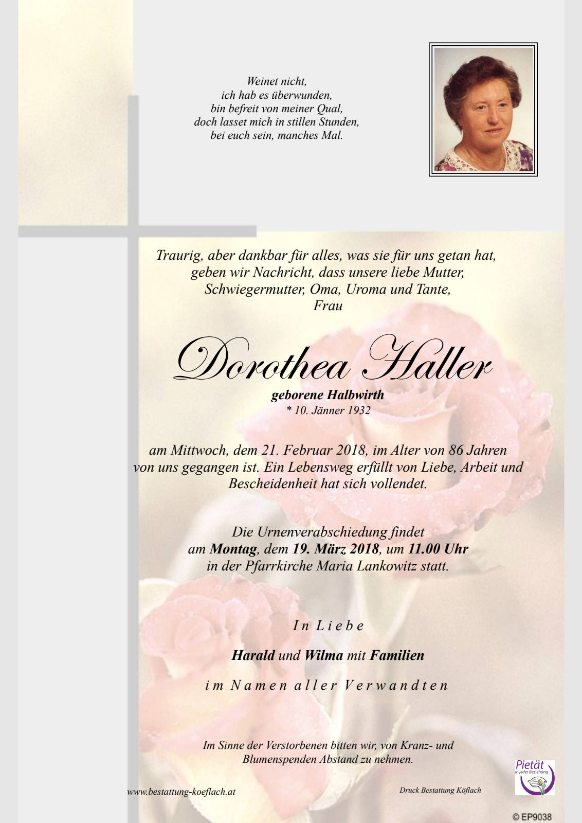 Parte: erste Seite