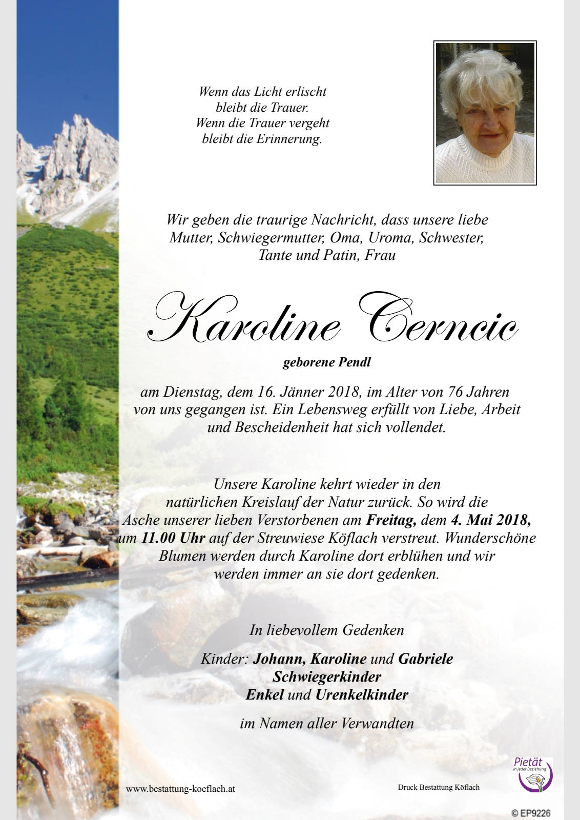 Parte: erste Seite
