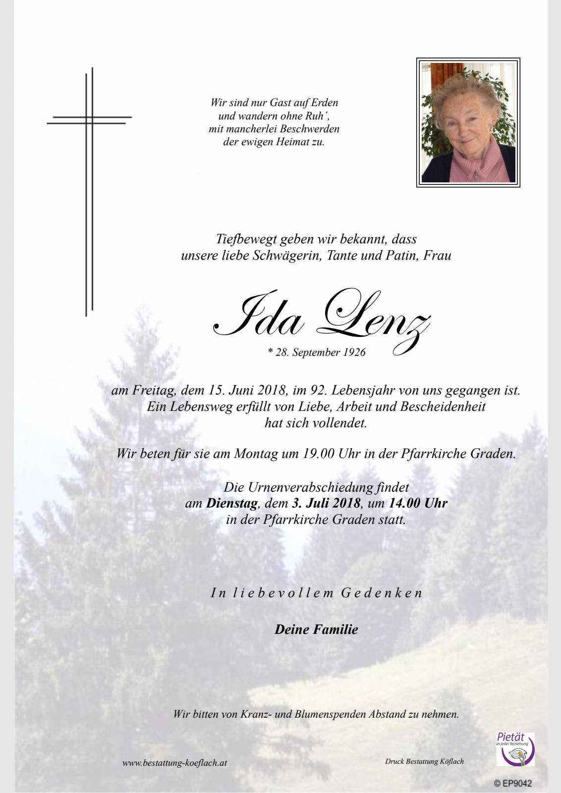 Parte: erste Seite
