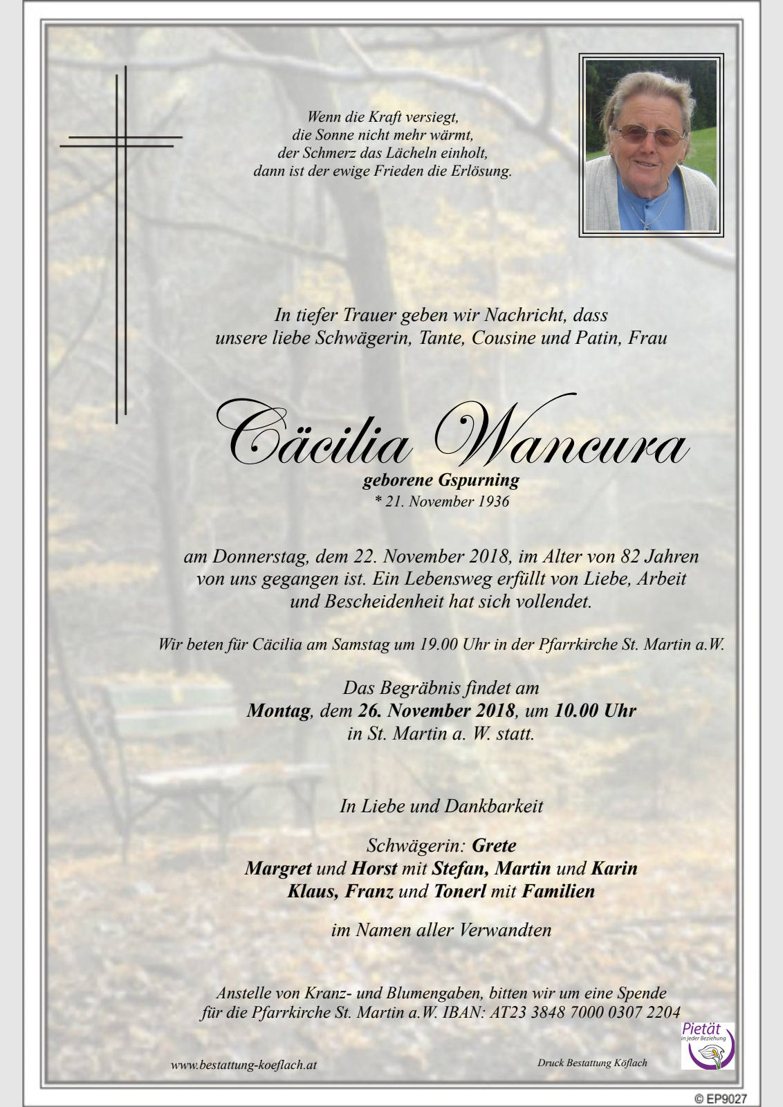 Parte: erste Seite
