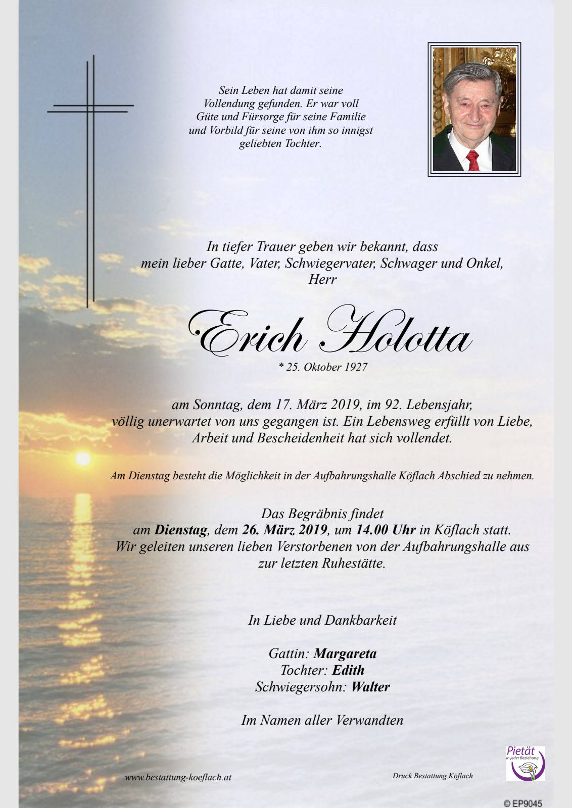 Parte: erste Seite