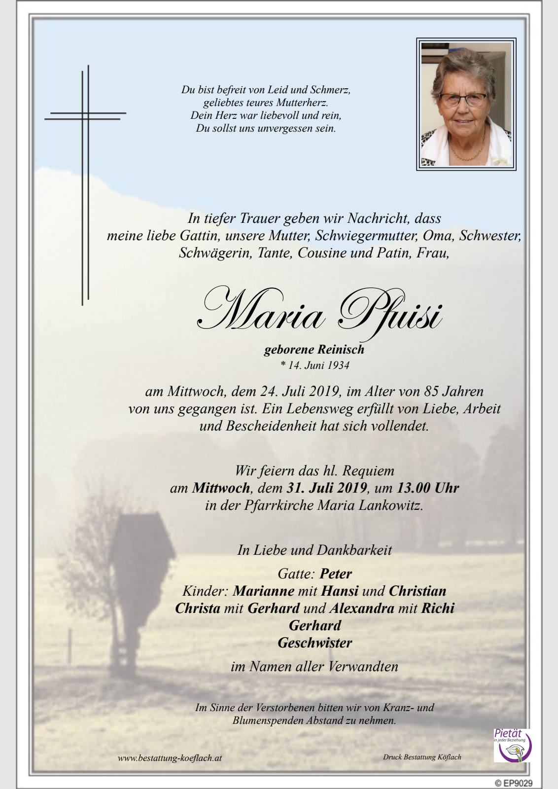 Parte: erste Seite
