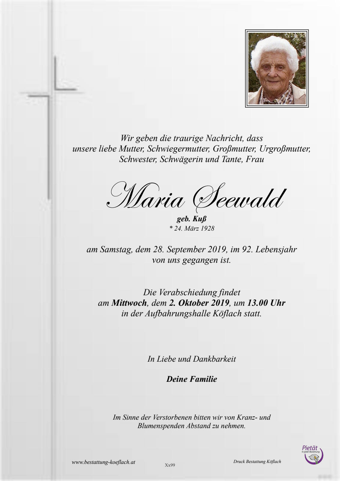 Parte: erste Seite