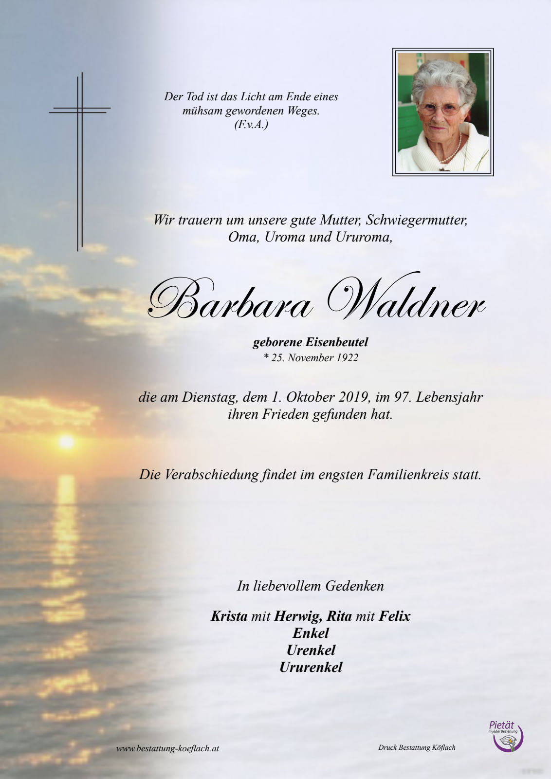 Parte: erste Seite