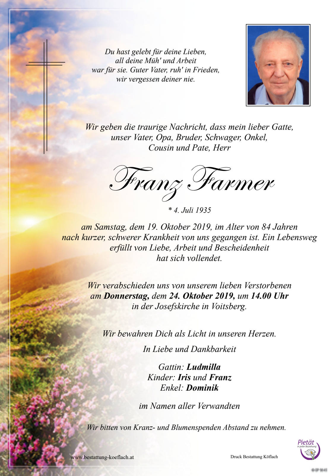 Parte: erste Seite