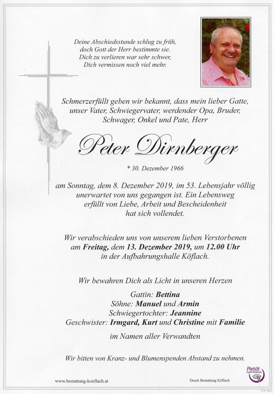 Parte: erste Seite