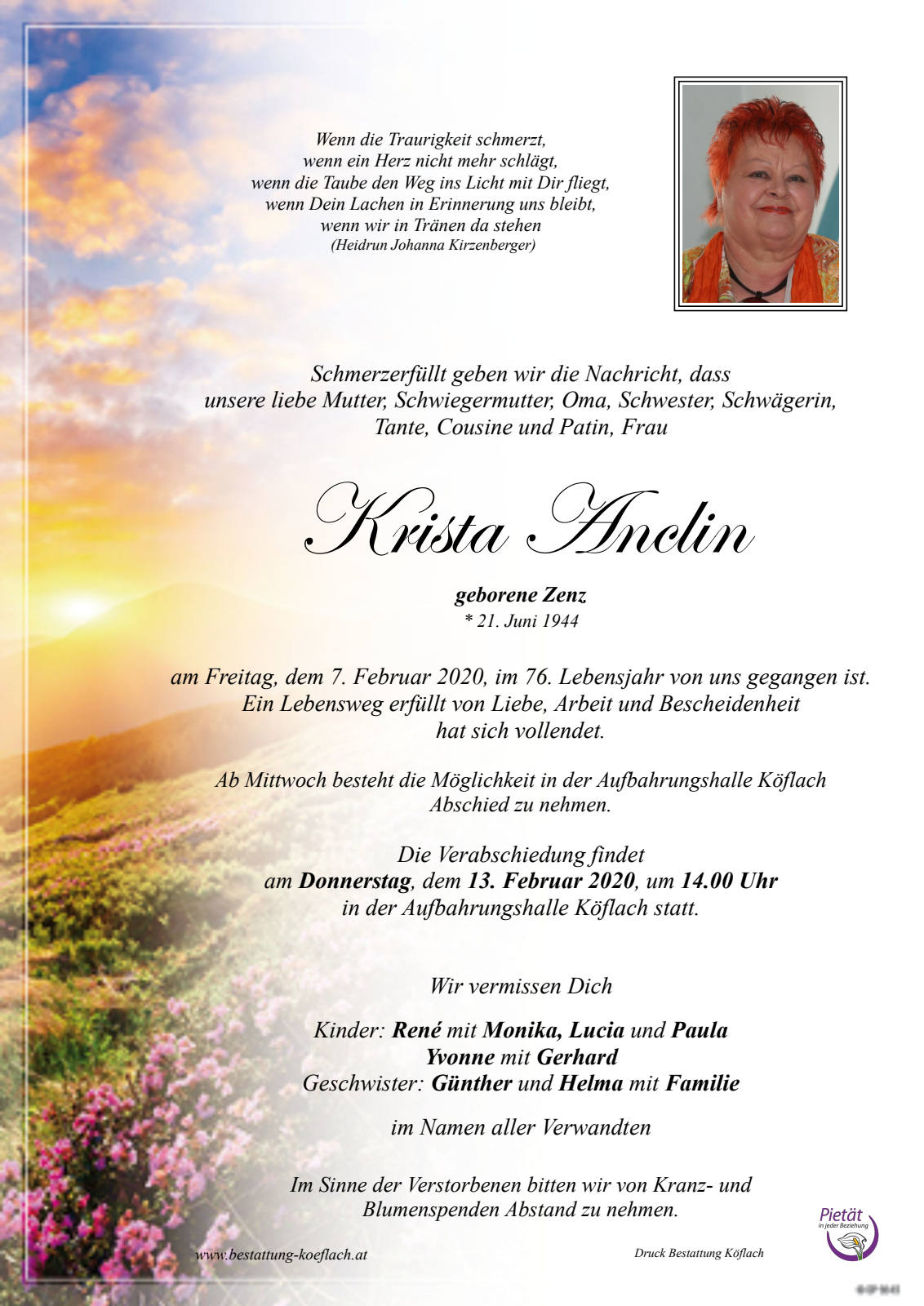 Parte: erste Seite