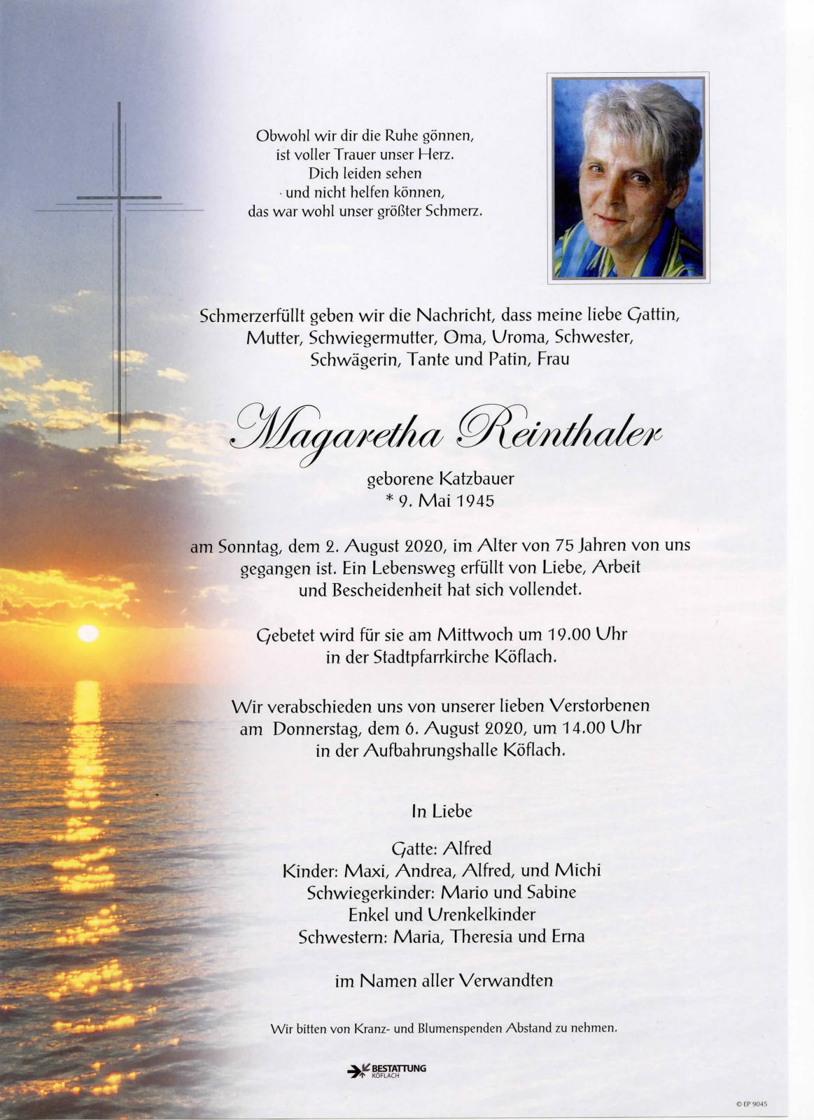Parte: erste Seite