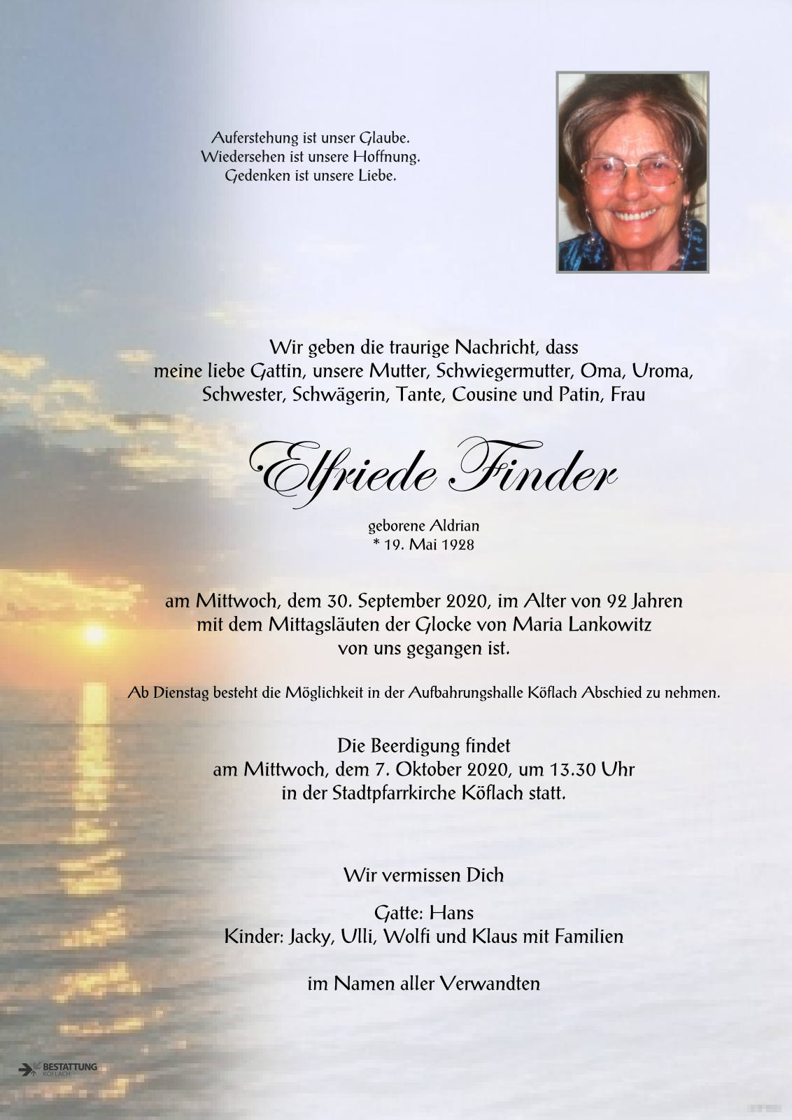Parte: erste Seite