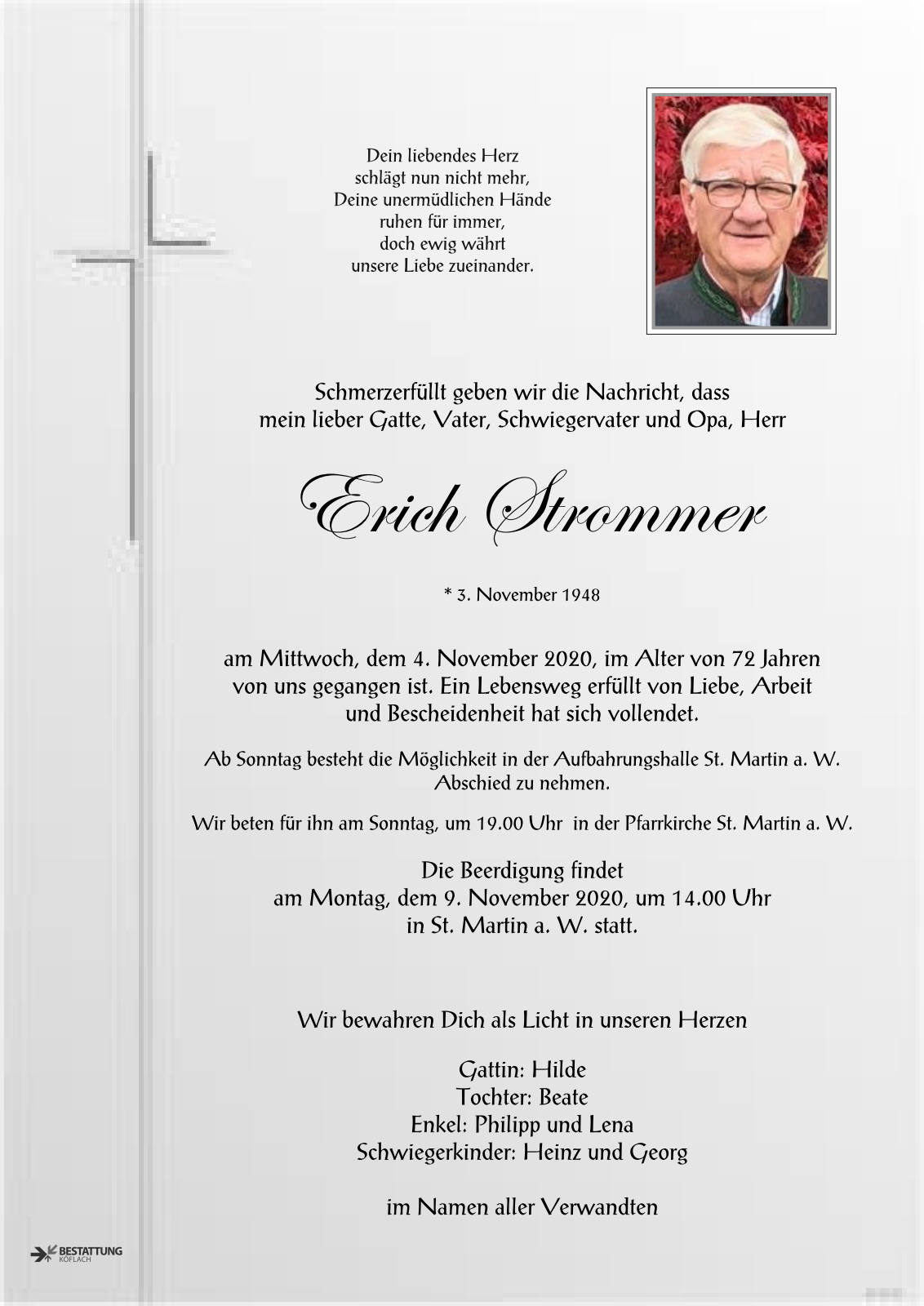 Parte: erste Seite