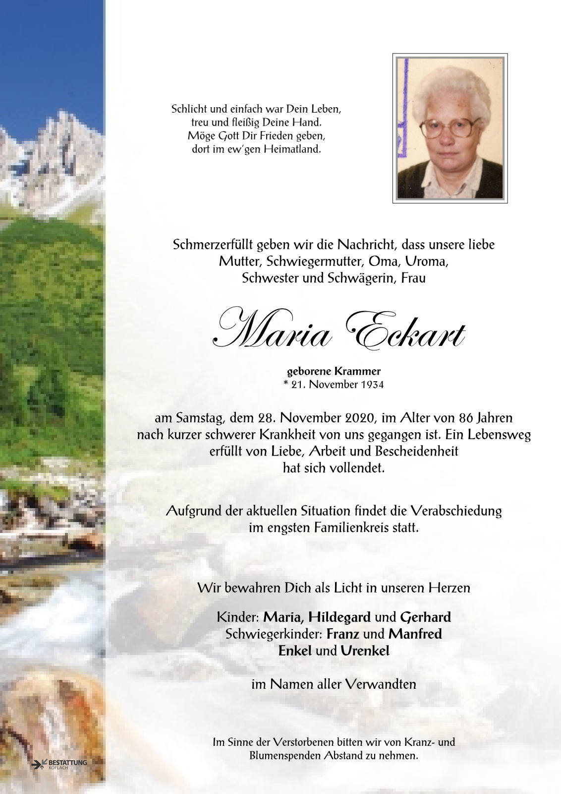 Parte: erste Seite