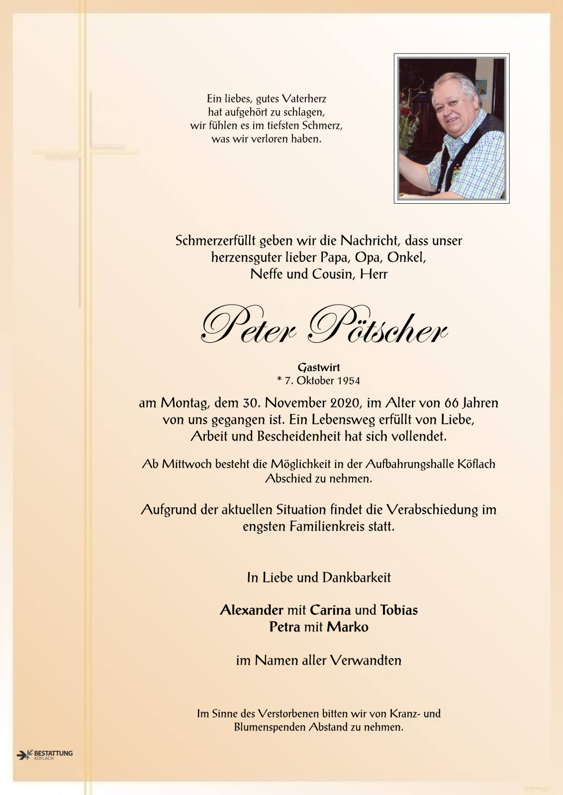 Parte: erste Seite