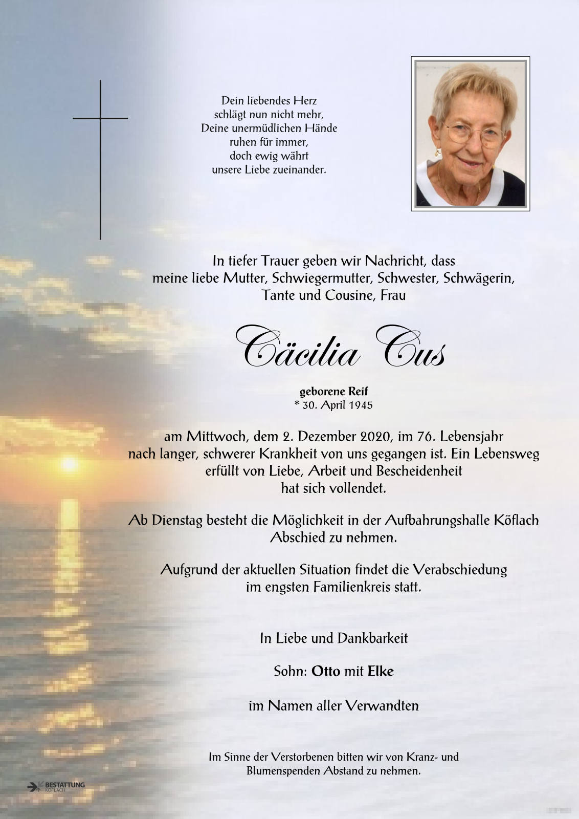 Parte: erste Seite