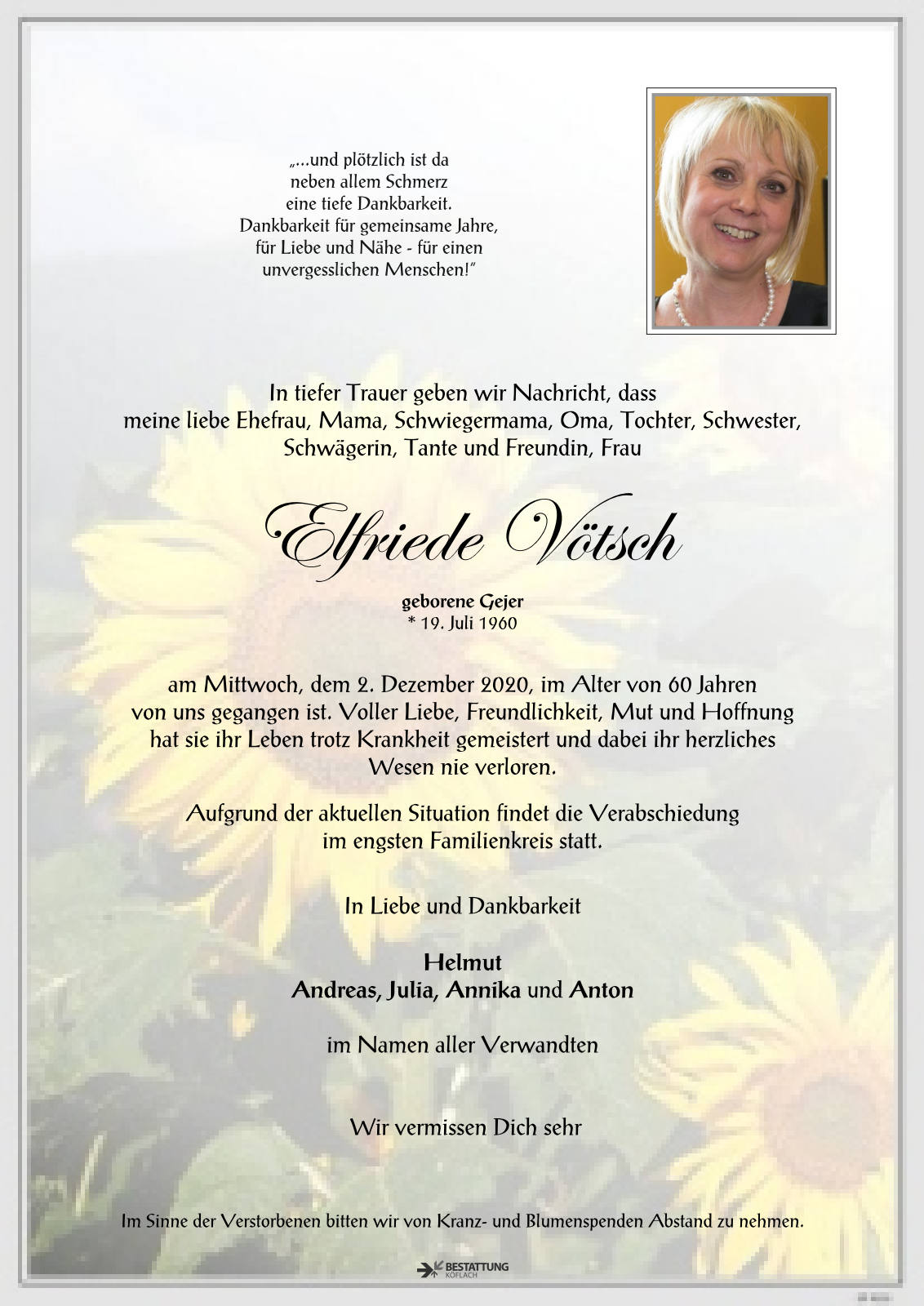 Parte: erste Seite