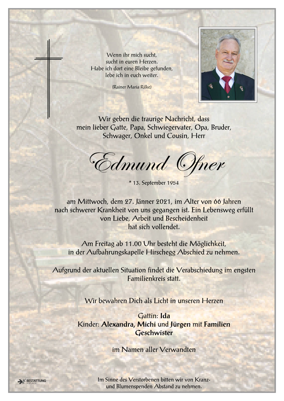 Parte: erste Seite