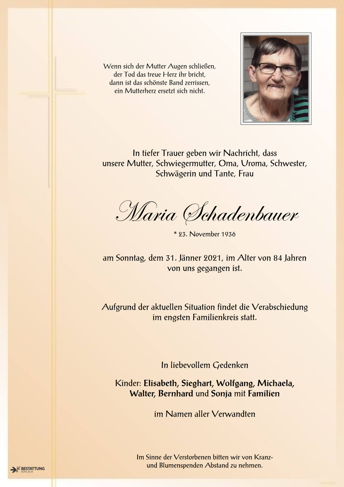 Parte: erste Seite