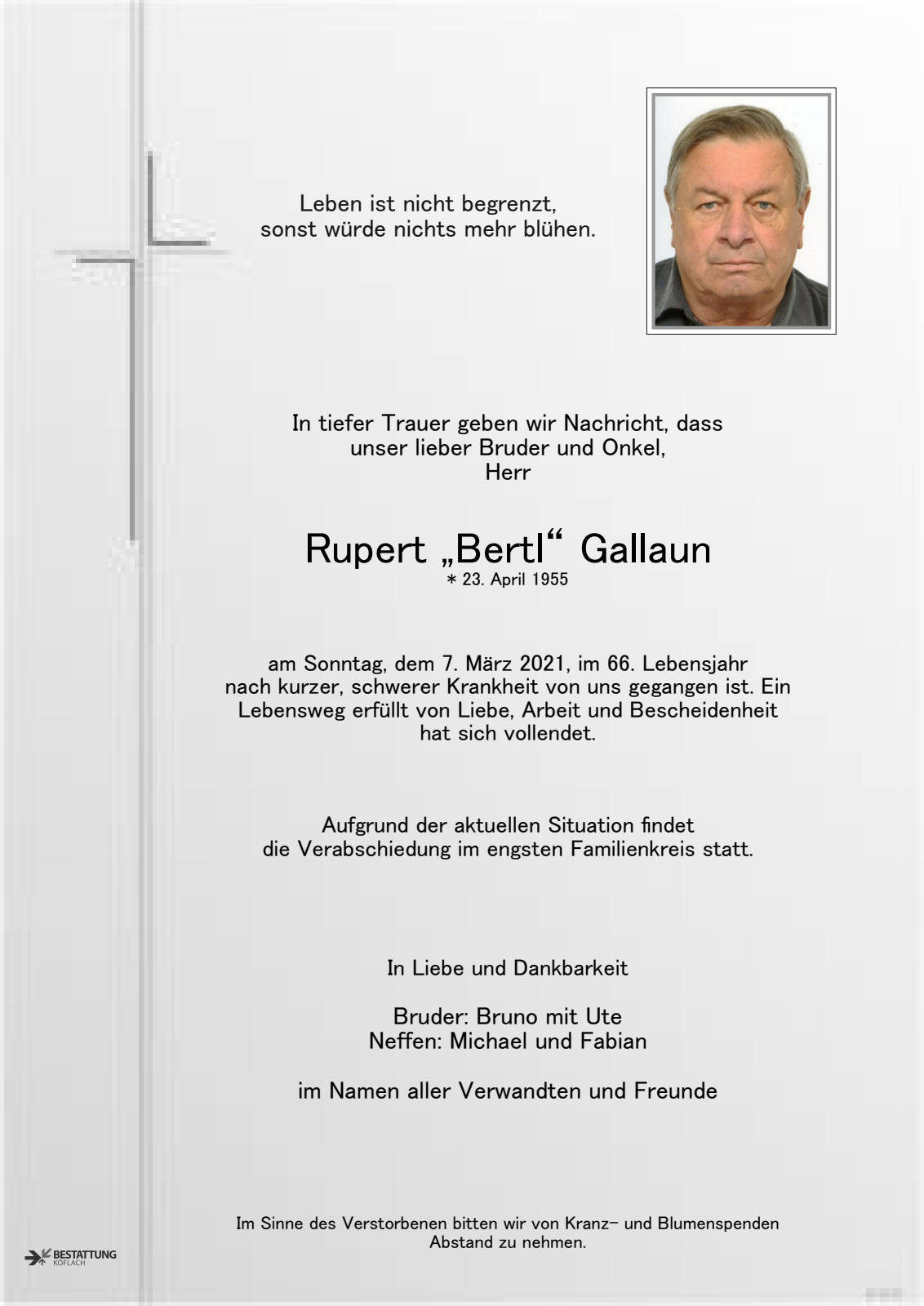 Parte: erste Seite