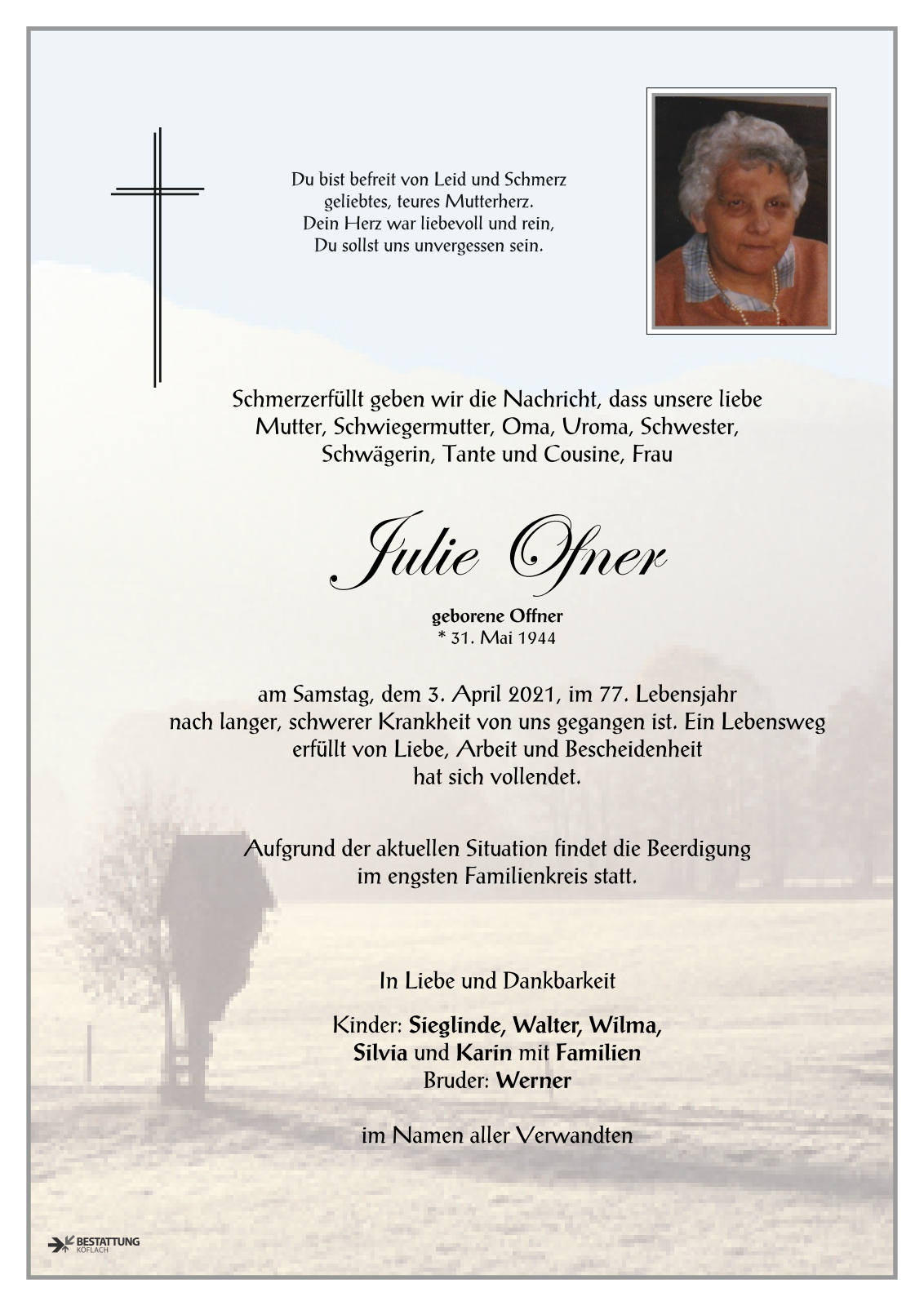 Parte: erste Seite