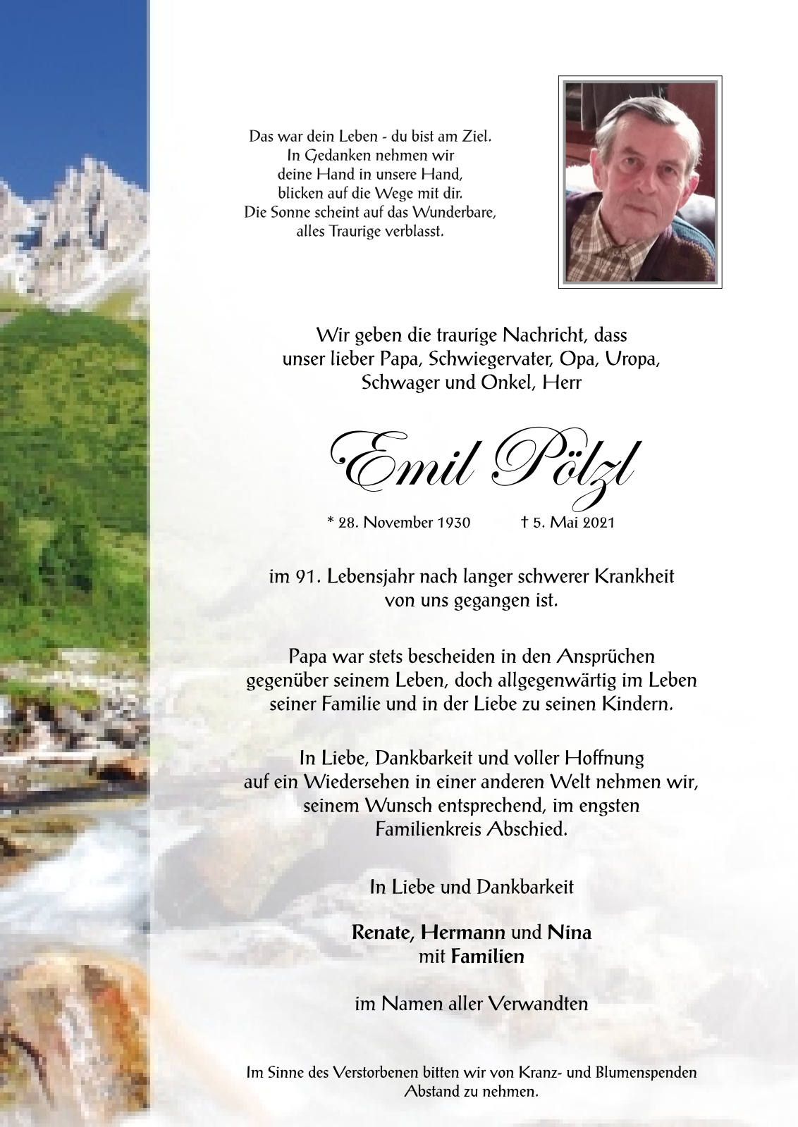 Parte: erste Seite