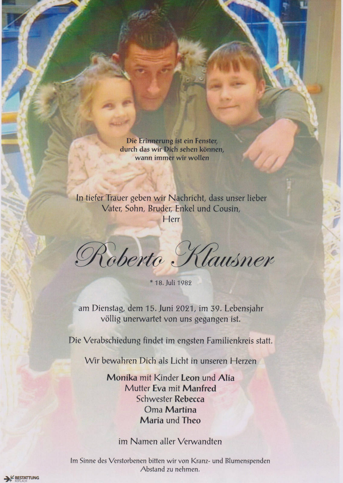 Parte: erste Seite