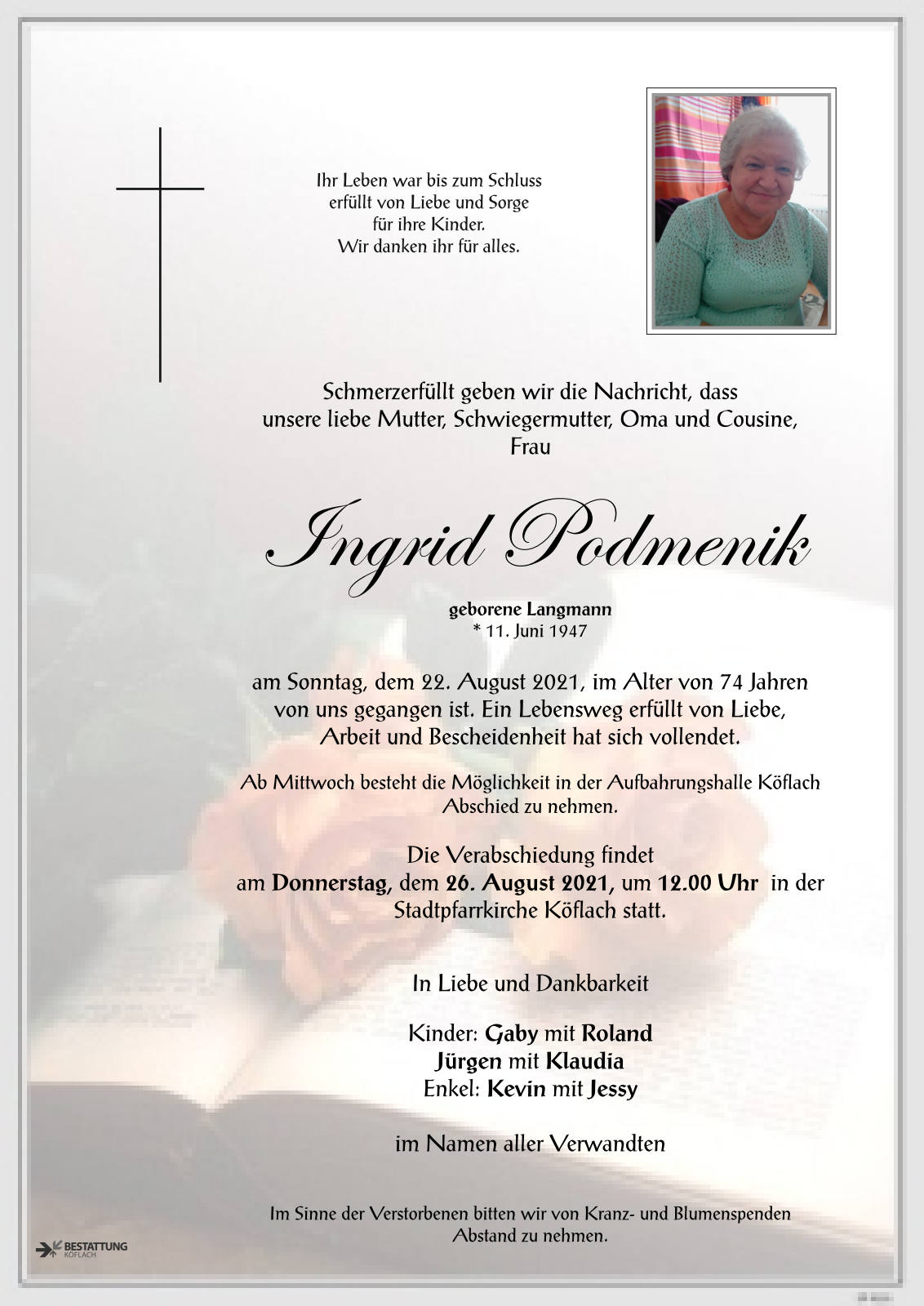 Parte: erste Seite