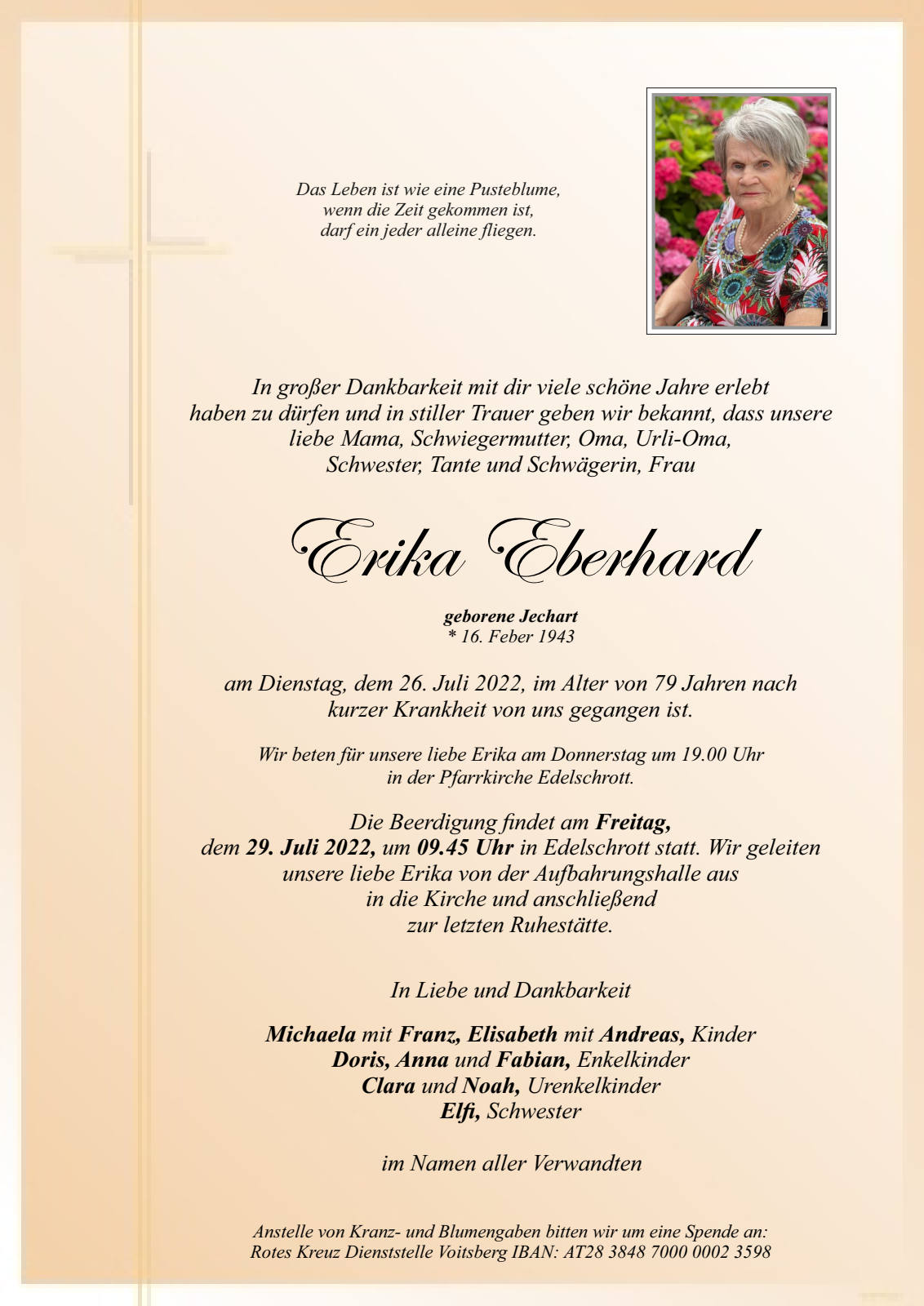 Parte: erste Seite