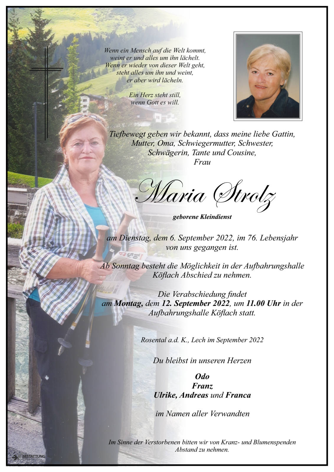 Parte: erste Seite