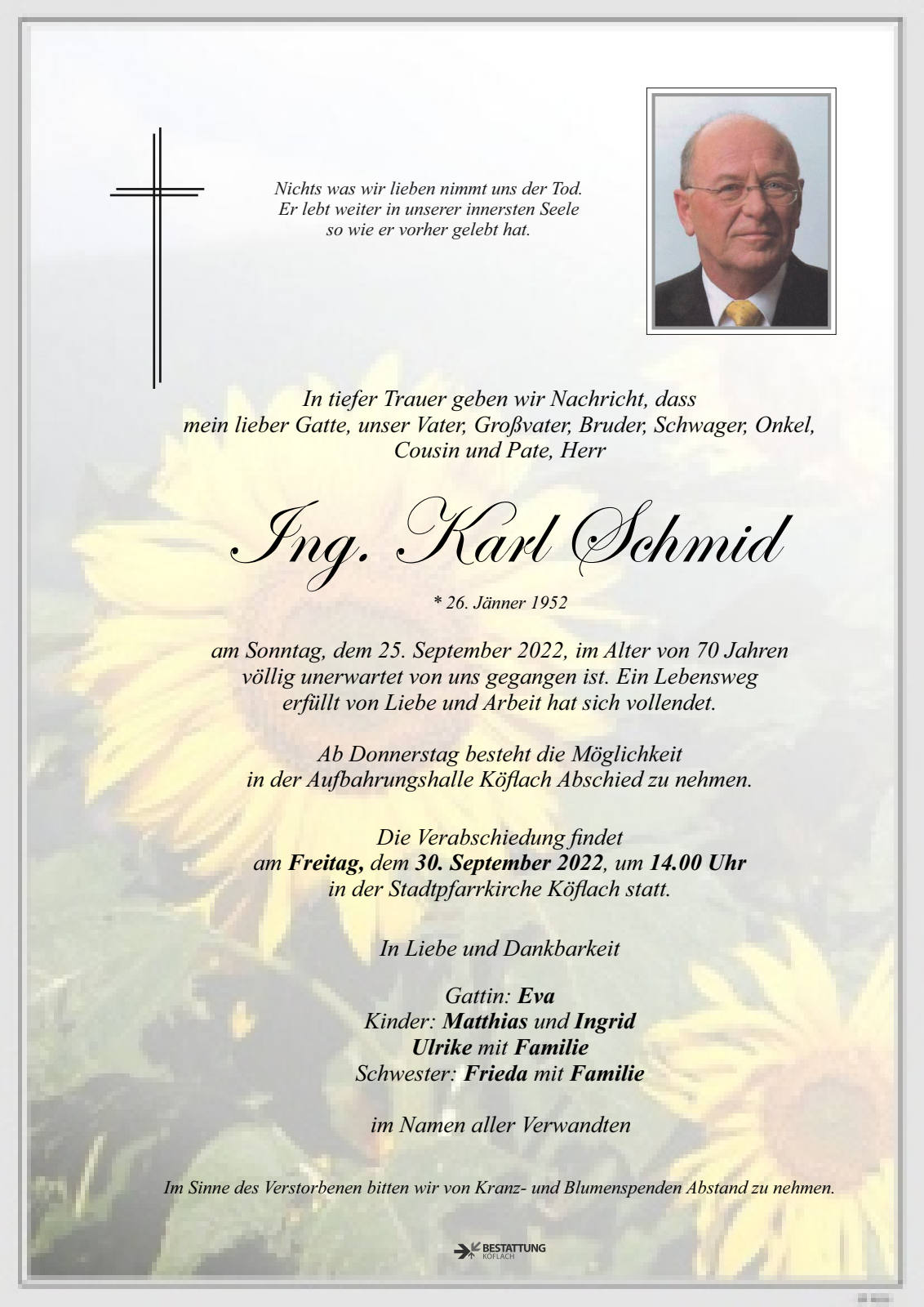 Parte: erste Seite