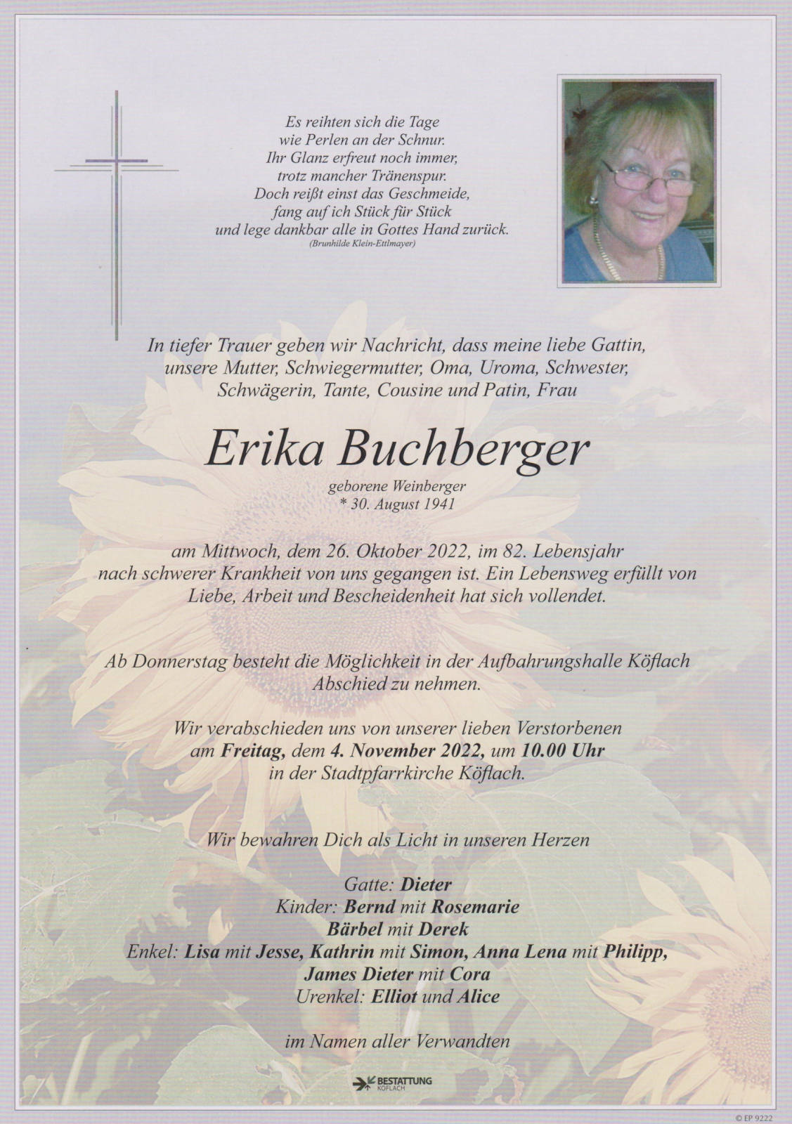 Parte: erste Seite