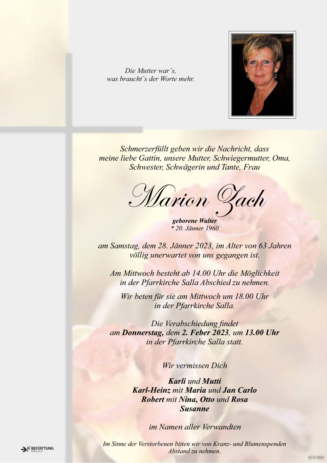 Parte: erste Seite