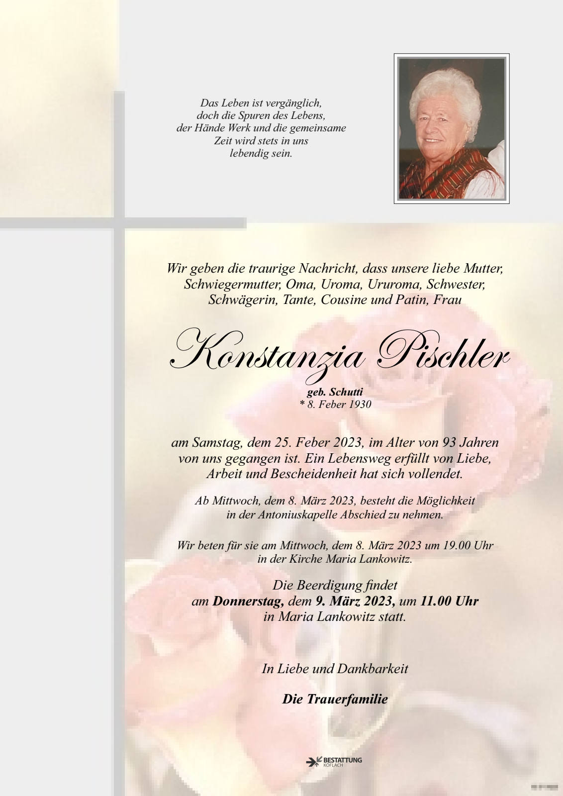 Parte: erste Seite