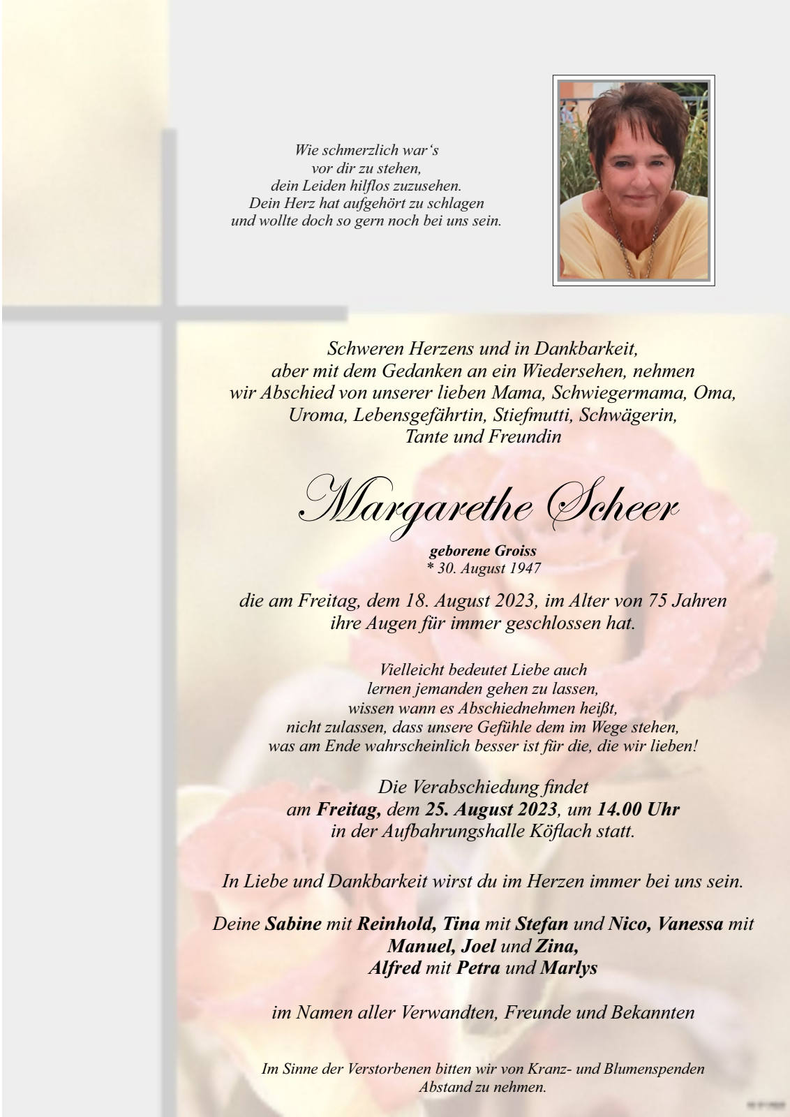 Parte: erste Seite