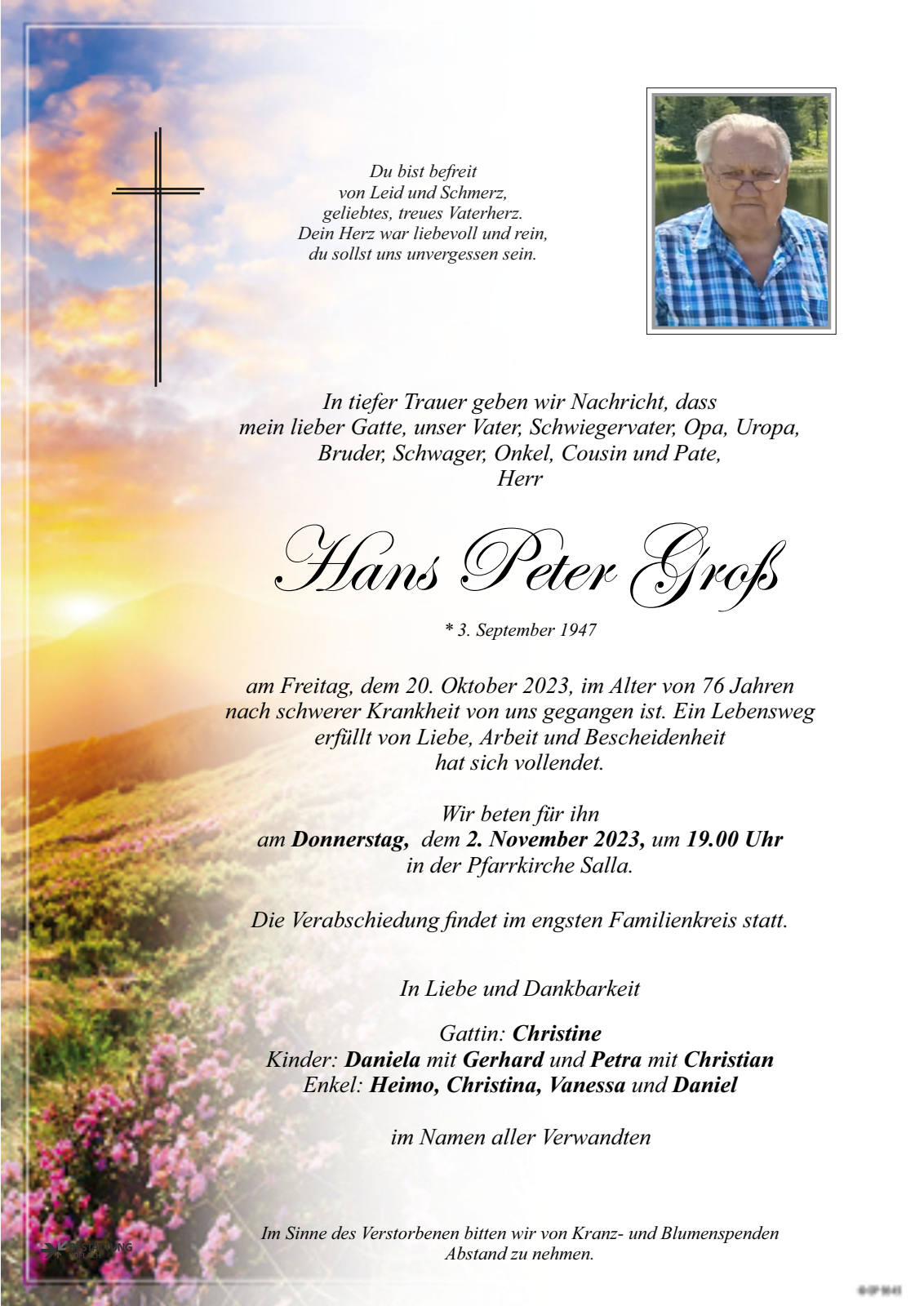 Parte: erste Seite