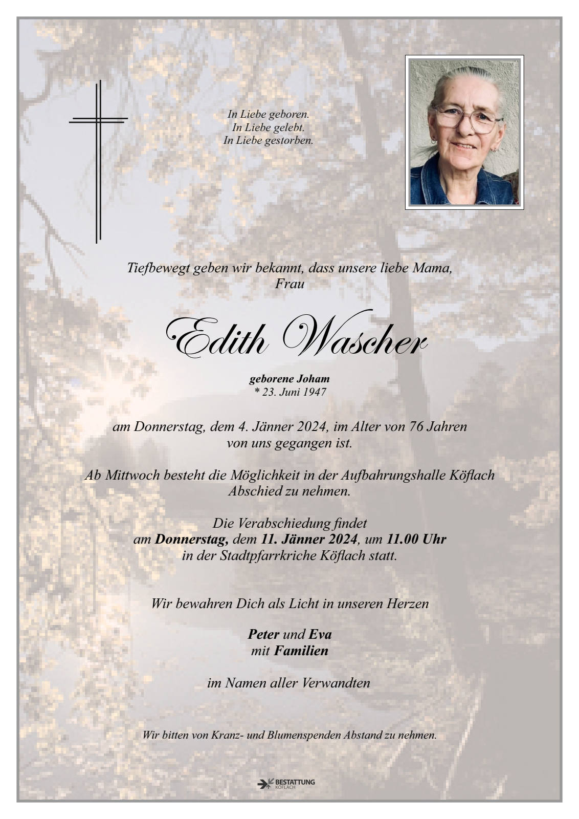 Parte: erste Seite