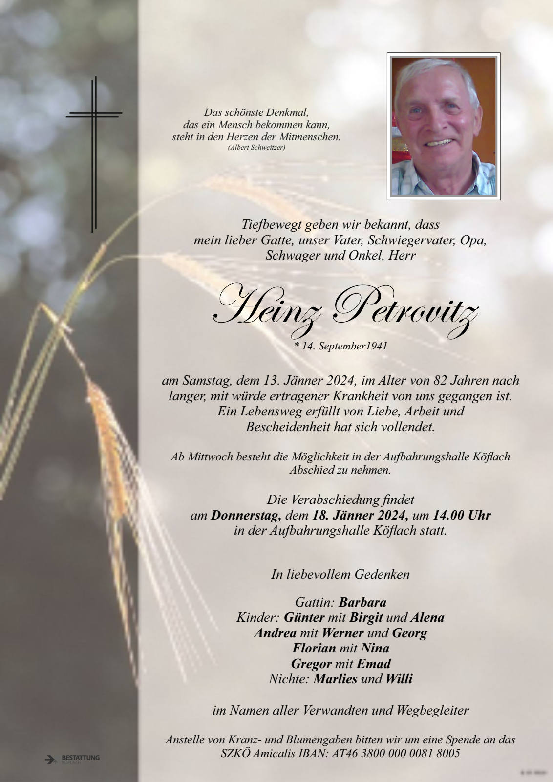 Parte: erste Seite
