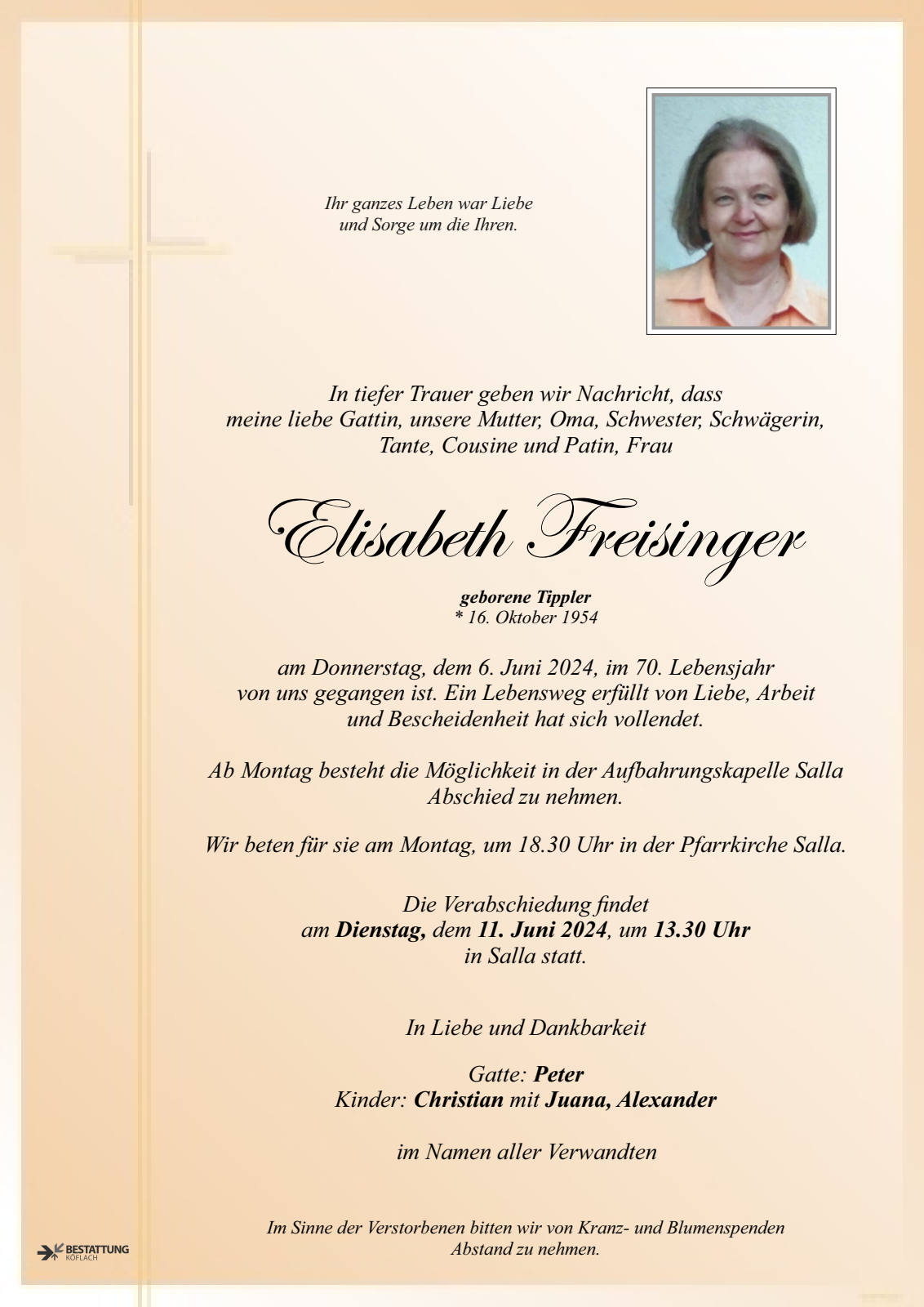 Parte: erste Seite
