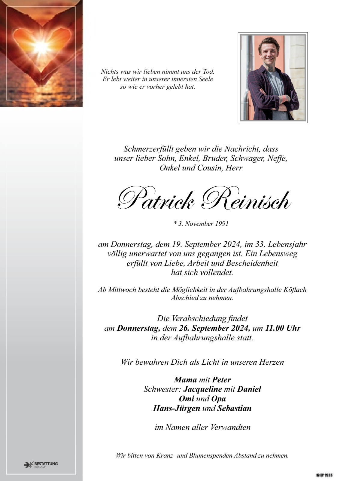 Parte: erste Seite