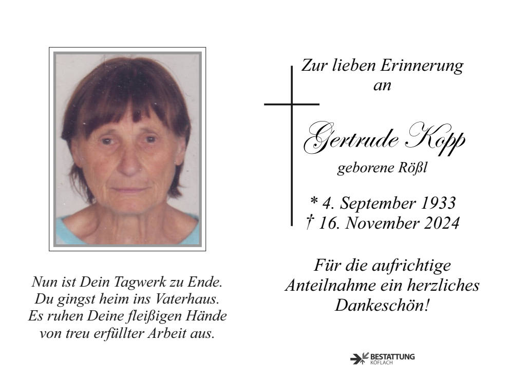 Parte: erste Seite