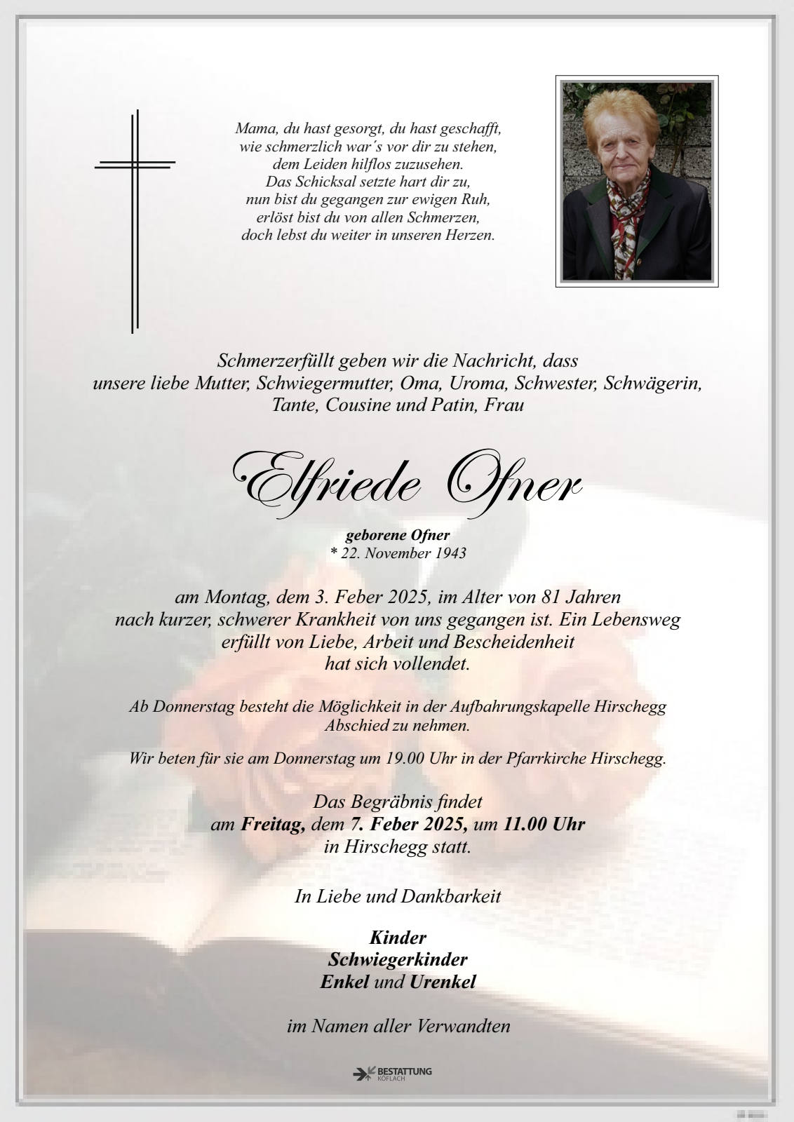 Parte: erste Seite