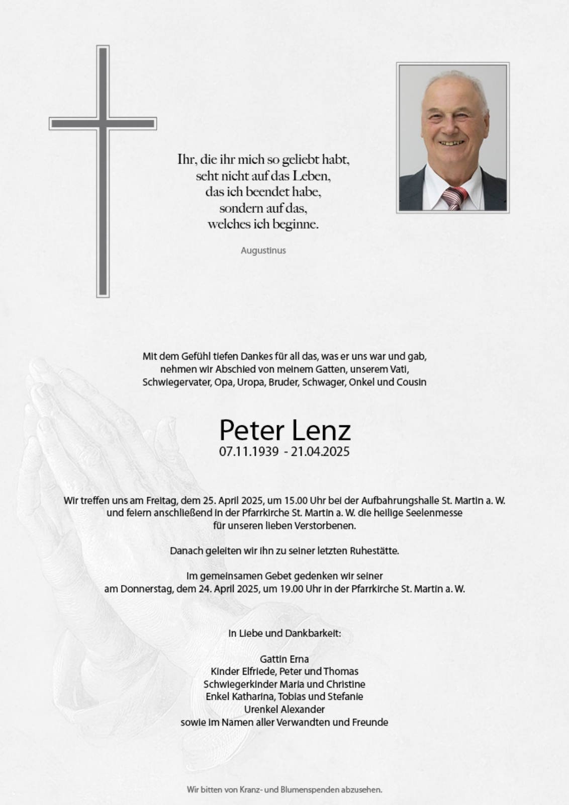 Parte: erste Seite
