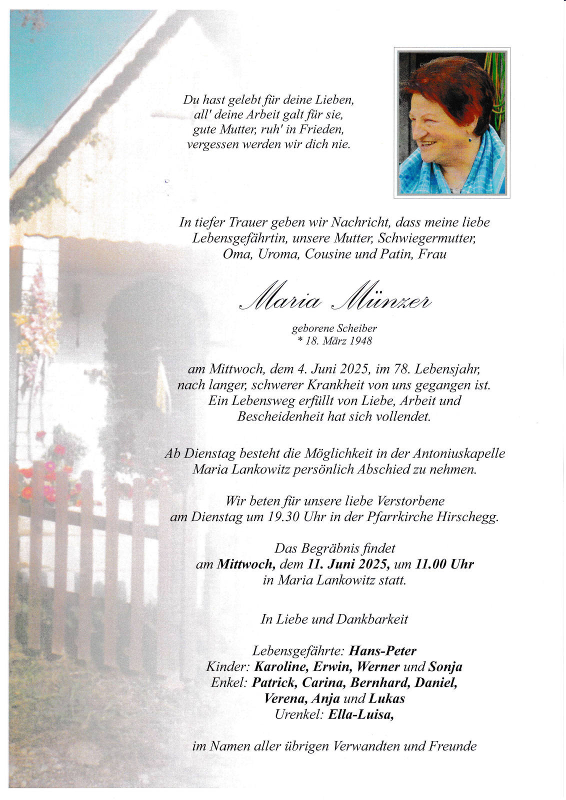 Parte: erste Seite